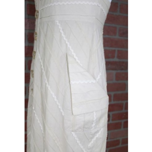 LYNDIA PROCANIK Lagenlook Button Up Halter Dress - Picture 4 of 7